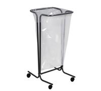 Support tubulaire - Tubag - sacs de 110l - acier poudré - gris ROSSIGNOL