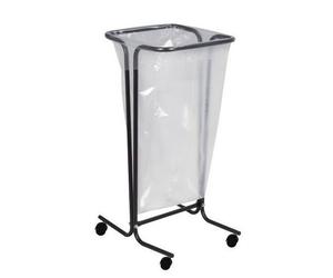 Support tubulaire - Tubag - sacs de 110l - acier poudré - gris ROSSIGNOL