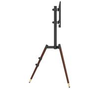 Support TV à trépied vidaXL 400x400 mm Noir TU