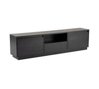 Meuble TV Vanguard - Bois, Noir 160 x 42 x 29,5