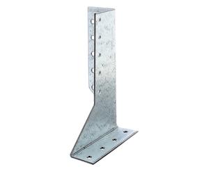 Support U ailes extérieures gauche galvanisé 25x140 Alberts - 331559