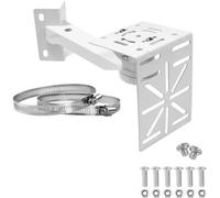 Support universel pour caméra à fixation extérieure - Fonction de sécurité intégrée - 20 x 20 x 20 mm - Blanc