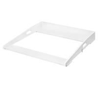 Support universel pour enroulement avec parois latérales | Blanc | 70 x 75 x 10 cm