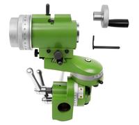 Support universel pour meule - Porte-outil pour meuleuse - Alésage d'arbre de 25 mm - Fonte - Hauteur 21 cm