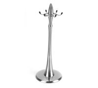 Support ustensiles cuisine acier inox - Rack stockage rotatif pour spatule, cuillère - Organisation