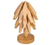 Support Vaisselle Chaude pour bois Design pour arbre Unique Support(A)