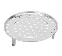 Support Vapeur Inox 24cm, Panier Vapeur Multifonction Rond, Hauteur 5cm, Compatible Autocuiseur et Casseroles, Acier Inoxydable Qualité Alimentaire, Accessoire Cuisine Saine