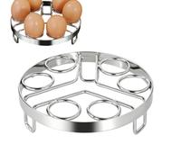 Support Vapeur pour Œufs et Trivet Support Cuisson Œufs En Acier Inoxydable