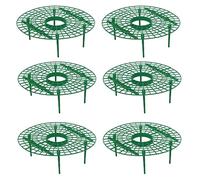 Support Vert Plante 6 Pièces Grimpante pour Plastique pour Jardinage | Étai pour Fraisiers, Usage sur Plants et Baies, Lot de 6, Aide à Garder les Fruits Propres