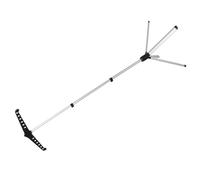 Support Vertical pour Défroisseur Vapeur sur Pied, noir | Alliage D’Aluminium et Plastique, Structure Pliable Réglable, Base Stable Antidérapante, pour Pantalons et Écharpes