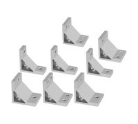 Supports d'angle, équerres profilées en aluminium à 90 degrés, connecteur de fixation vertical pour la construction et l'assemblage du cadre (3060)