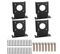 Supports de base de poteau de pont portables et réglables pour un | robuste et portable dans les installations de terrasses de jardin et de balcons pour un usage domestique