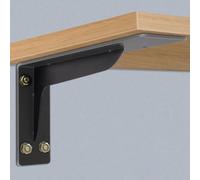 Supports de cheminée robustes - Grand support mural flottant triangulaire pour étagère pour décoration de maison, bureau et cadres de réservoir d'évier