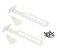 Supports de fenêtre, lot de 2, pour une sécurité accrue