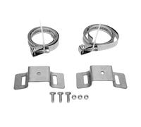 Supports de montage de panneaux Beufee pour poteaux plus grands, | Matériel de montage de panneau de rue réglable avec pinces à poteaux, Kit de montage de poteau, support de réservoir