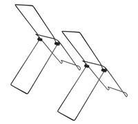 Supports De Montage Inclinables Pour Panneaux Solaires - 2 Supports Au Sol, Pieds Inclinables Réglables, Súpport Pliable Robuste | Accessoire Fiable Pour La Randonnée, L'escalade, La Marche, Le Campin