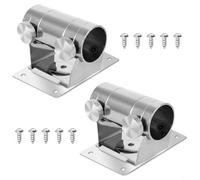 Supports de parapluie de pêche en acier inoxydable pour boîte de montage | Support d'insert en métal épais avec design à trancher rapide pour équipement de pêche, boîte de pêche (1 pièce)