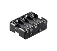 Supports de Piles Mignon AA avec Bouton-Pression