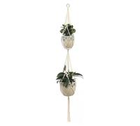 Supports de plantes en macramé faits à la main
