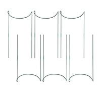 Supports de plantes, treillis en métal - 6 pièces - Pour hortensias, pivoines, roses, monstera, plantes grimpantes, légumes, jardinières, extérieur, terrasse