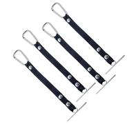 Supports De Ruban Électrique - 18 X 6 X 0,5 Cm, Lot De 4 Organisateurs De Clips De Ruban, Support De Sangle De Ceinture À Outils en De Polyester, Gadget Résistant À La Rouille | Système De STO