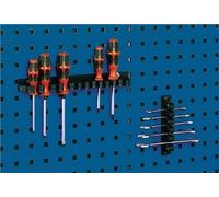 Supports de serrage L.150mm Nombre de logements 5 pour plaques perforées 3pcs/paquet BOTT