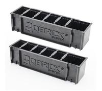 Supports de tableau - Qbrick - Ensemble de 2 - Matériau durable - Pour objets longs - Système modulaire
