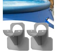 Supports de tuyau de piscine - Intex - pour tuyaux de diamètre 37mm maximum - couleur Gris
