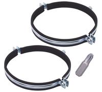 Supports de tuyaux de deuxième série, avec joints en caoutchouc, pour tubes de 168 à 172 mm