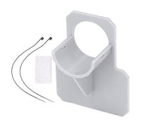 Supports de tuyaux de Piscine Supports de Support de Tuyau de Piscine Hors Sol avec Attache de câble et Ruban adhésif pour Spa Matériau ABS 10x8 cm 3,9x3,1 Pouces (Grise)