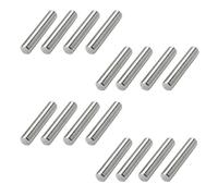 Supports d'étagère en métal Ø 6 × 40 mm - Pièce de rechange 101324 compatible avec supports d'étagère IKEA IVAR NORDEN