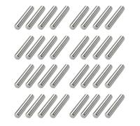 Supports d'étagère en métal Ø 6 × 40 mm - Pièce de rechange 101324 compatible avec supports d'étagère IKEA IVAR NORDEN