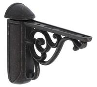 Supports étagères en zamac Diamètre 125mm x 78 Fer noir vintage Lot de 25