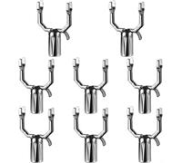 Supports Métalliques Robustes pour Branches Lot 2 Ou 8 Pièces Étais Durable pour Arbres Fruitiers Jardin Verger Et Tringle À Linge (B)