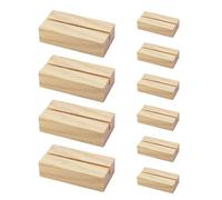 Supports pour Cerceaux Floraux | Présentoir en Bois 10 Pièces | Présentoir Central Stable pour Décoration | pour Maison Célébrations Fêtes