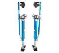 Supports pour cloisons sèches SucceBuy, de 615 à 1023 mm, capacité de charge de 103 kg, supports de travail avec double ressort, semelles antidérapantes et sangle de tension, supports en aluminium rég