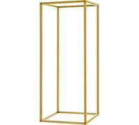 Supports pour fleurs de mariage - Supports métalliques/piédestal - Lot de 10 pièces - Hauteur 60 cm - Max. 5 kg par support - Tube Ø10 mm - Fer + plastique - Or