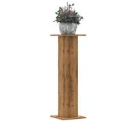 vidaXL Supports pour plantes Chêne artisanal en bois d'ingénierie 2 pcs