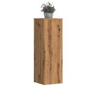 vidaXL Support pour plantes 2 pcs. Chêne Artisan 33x33x100 cm Matériau dérivé du bois