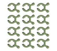 Supports sécurisés pour casseroles, spatules et cuillères. Construction en silicone robuste qui empêche le glissement pour garder le comptoir propre pendant la préparation des repas