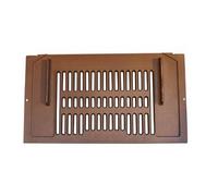 Grille de foyer poele a bois 580x326 mm - 10.8 kg pour cheminee Supra FR0040950B