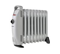 SUPRA OLIA 1000- Radiateur à Huile | 1000W | 6 Éléments | Chauffage Silencieux & Homogène | Jusqu’à 10m² | Thermostat Mécanique | Sécurité Anti-Surchauffe | Poignée & Pieds Stables