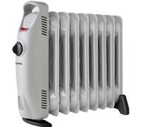 Supra Radiateur bain d'huile Olia 1000 – 1000 W, 6 éléments, thermostat mécanique, gris