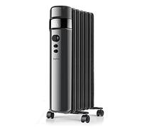 Supra Radiateur à bain d'huile OREANOIR1500 1500 W 3 puissances Thermostat Noir