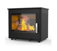 Supra poêle à bois étanche 7.3kw noir