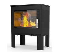 Supra - Poêle à bois étanche 7.3kw noir FR9016110B