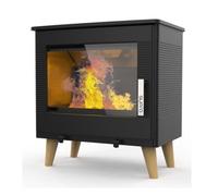 Supra - Poêle à bois étanche 7.3kw noir FR9016170B