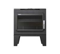 Supra Poêle à bois Ardene FR9016760B fonte 6,1 kW anthracite