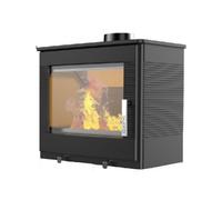 Supra poêle à bois fonte 8.7kw noir