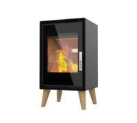 Supra Poêle à bois JACCO SUR PIED 4.8KW en acier - étanche - eco design